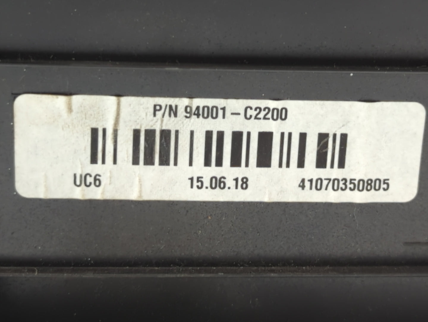 2016-2017 Hyundai Sonata Instrument Cluster Speedometer Gauges P/N:94001-C2200 94001-C2201 Fits Fits 2016 2017 OEM Used Auto