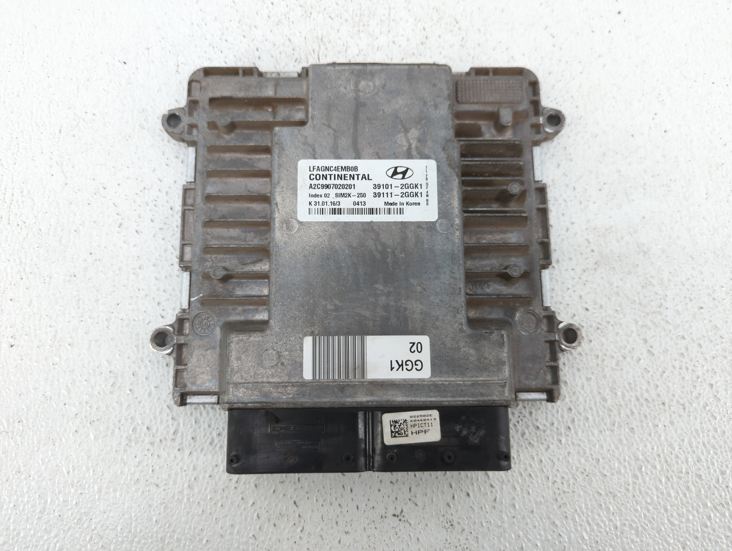 2015-2017 Hyundai Sonata PCM Engine Control Computer ECU ECM PCU OEM P/N:39111-2GGL3 39101-2GGL3 Fits Fits 2015 2016 2017 OE