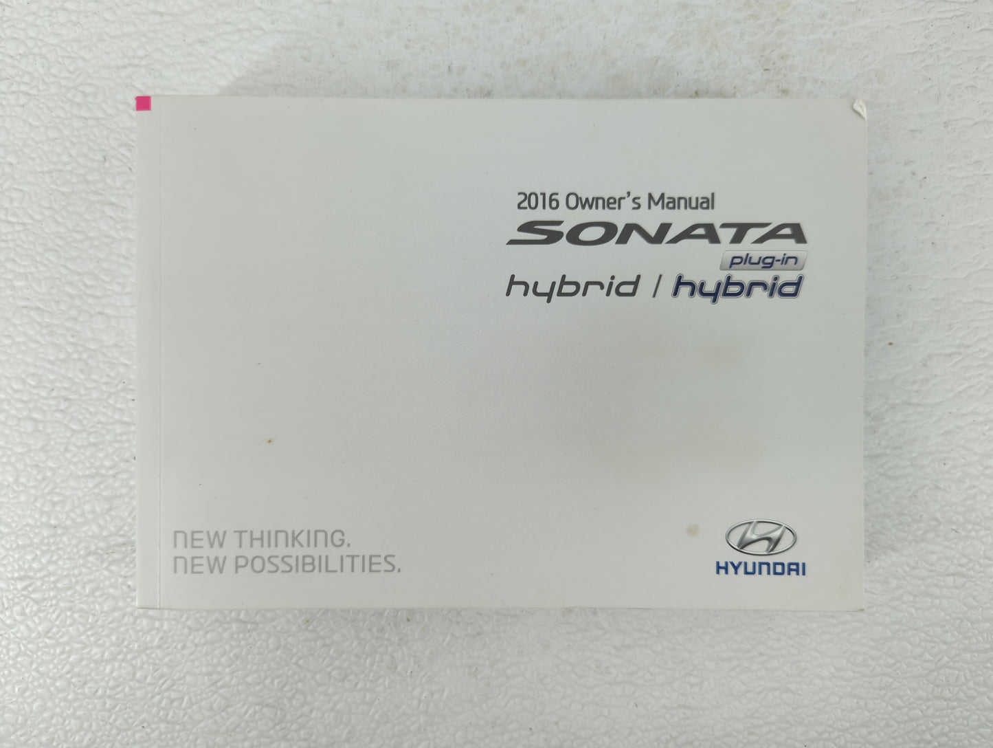 2016 Hyundai Sonata Owners Manual Book Guide OEM Used Auto Parts - Oemusedautoparts1.com