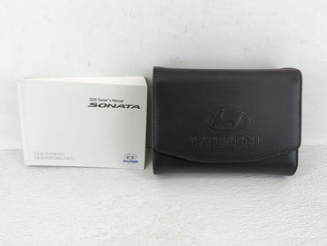 2016 Hyundai Sonata Owners Manual Book Guide OEM Used Auto Parts - Oemusedautoparts1.com