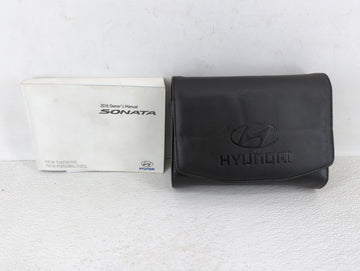 2016 Hyundai Sonata Owners Manual Book Guide OEM Used Auto Parts - Oemusedautoparts1.com