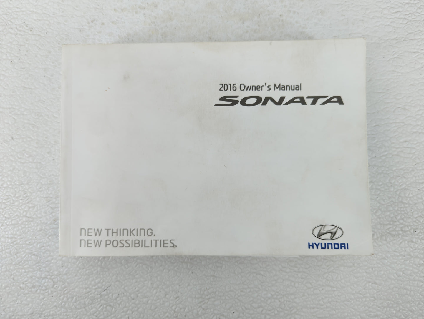 2016 Hyundai Sonata Owners Manual Book Guide OEM Used Auto Parts - Oemusedautoparts1.com