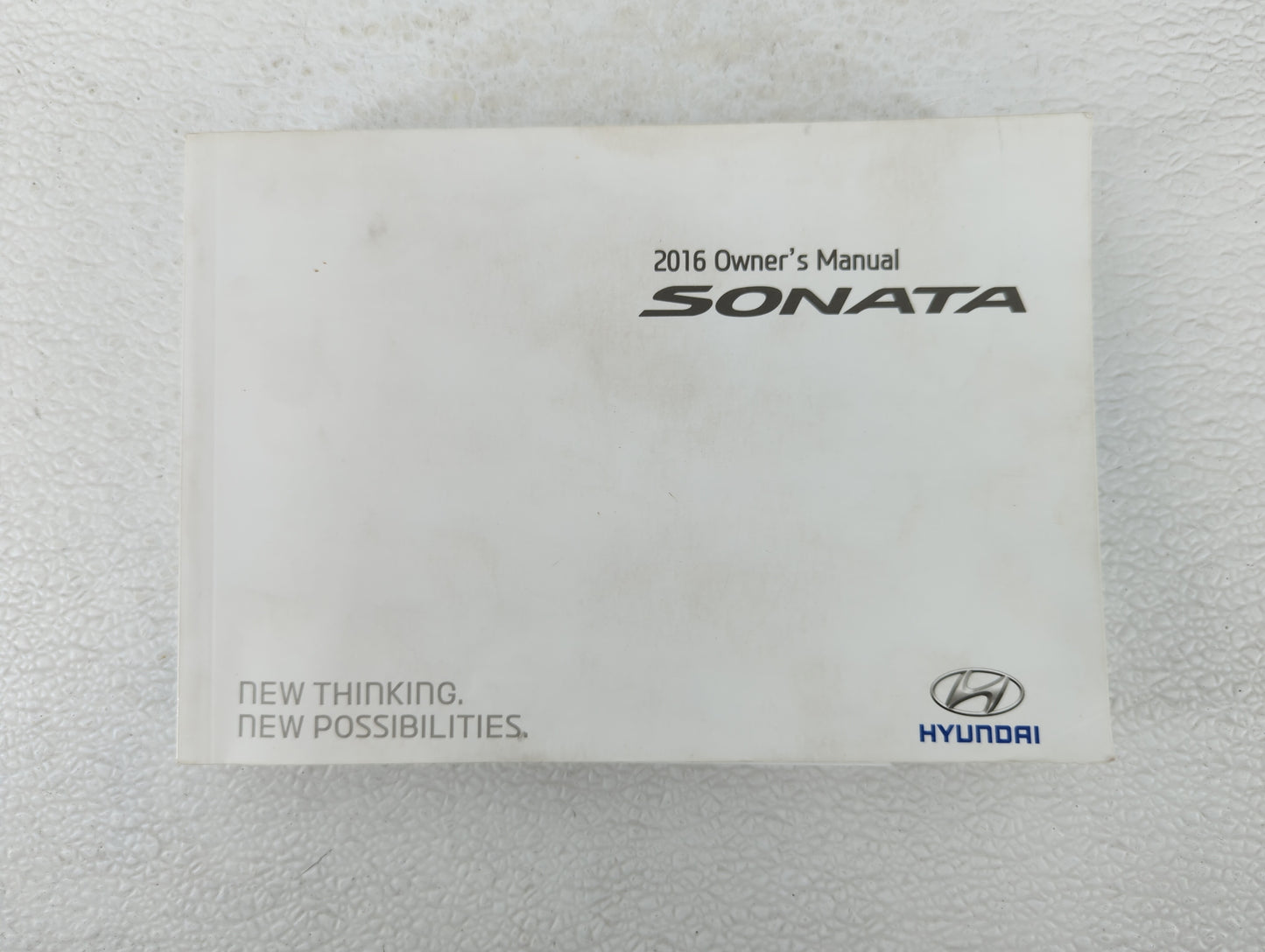 2016 Hyundai Sonata Owners Manual Book Guide OEM Used Auto Parts - Oemusedautoparts1.com