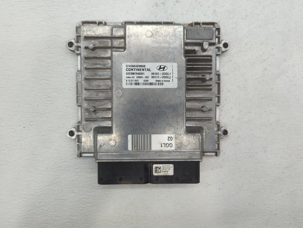 2015-2017 Hyundai Sonata PCM Engine Control Computer ECU ECM PCU OEM P/N:39111-2GGL3 39101-2GGL3, 39111-2GGK0 Fits 2015 2016