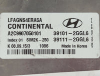 2015-2017 Hyundai Sonata PCM Engine Control Computer ECU ECM PCU OEM P/N:39111-2GGL6 39101-2GGL6 Fits Fits 2015 2016 2017 OE