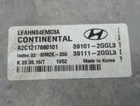 2015-2017 Hyundai Sonata PCM Engine Control Computer ECU ECM PCU OEM P/N:39111-2GGL3 39101-2GGL3 Fits Fits 2015 2016 2017 OE