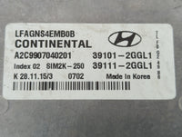 2015-2017 Hyundai Sonata PCM Engine Control Computer ECU ECM PCU OEM P/N:39111-2GGK1 39101-2GGK1 Fits Fits 2015 2016 2017 OE
