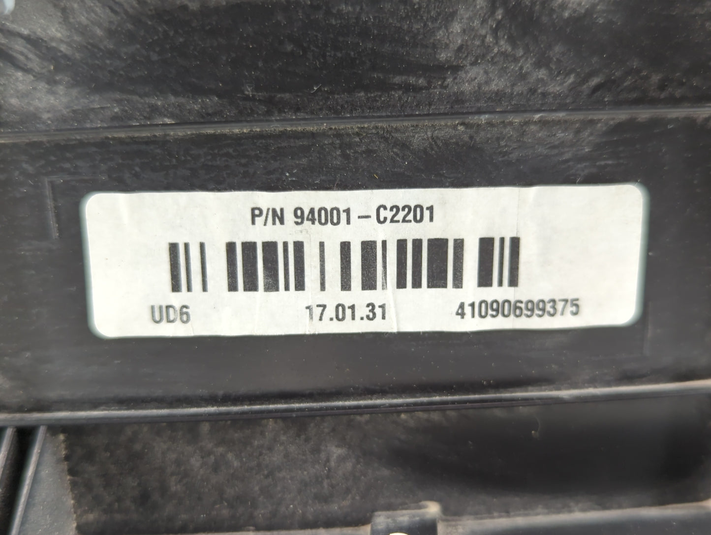 2016-2017 Hyundai Sonata Instrument Cluster Speedometer Gauges P/N:94001-C2200 94001-C2201 Fits Fits 2016 2017 OEM Used Auto