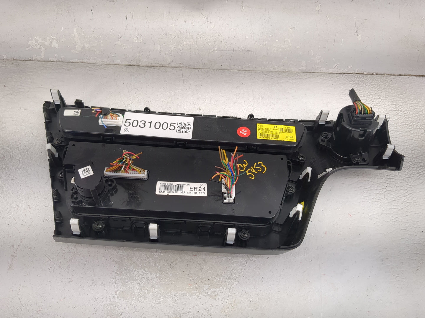 2016-2017 Hyundai Sonata Climate Control Module Temperature AC/Heater Replacement P/N:94510-C2500 US2A 94510-C2500 Fits OEM 