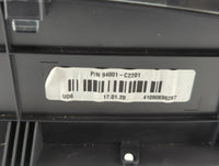 2016-2017 Hyundai Sonata Instrument Cluster Speedometer Gauges P/N:94001-C2201 94001-C2200 Fits Fits 2016 2017 OEM Used Auto