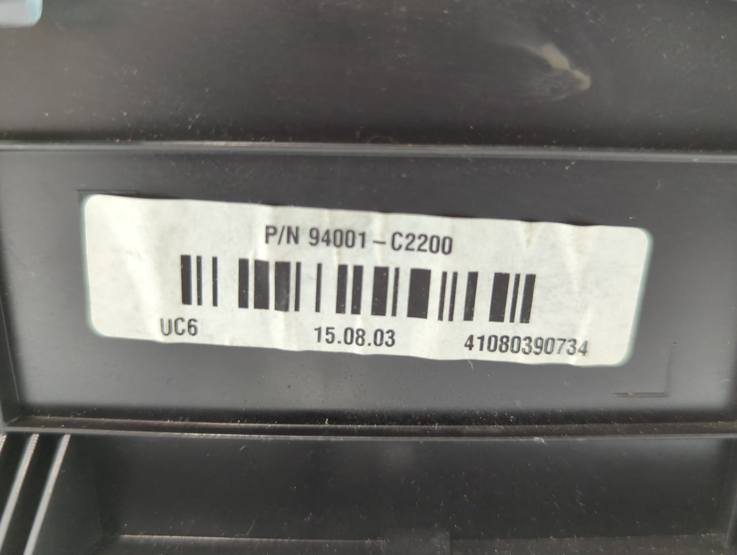 2016-2017 Hyundai Sonata Instrument Cluster Speedometer Gauges P/N:94001-C2200 Fits Fits 2016 2017 OEM Used Auto Parts - Oem