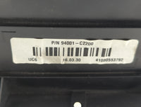 2016-2017 Hyundai Sonata Instrument Cluster Speedometer Gauges P/N:94001-C2200 Fits Fits 2016 2017 OEM Used Auto Parts - Oem