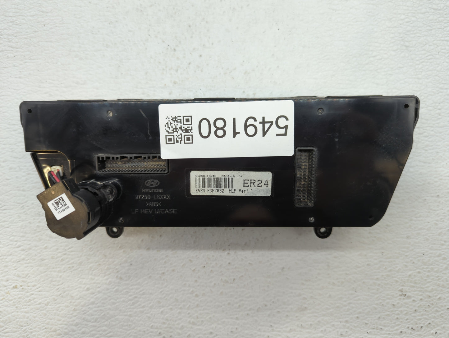 2016-2017 Hyundai Sonata Climate Control Module Temperature AC/Heater Replacement P/N:97250-E6820 97250-E6240 Fits Fits 2016