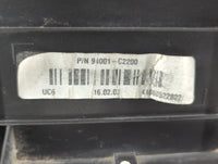 2016-2017 Hyundai Sonata Instrument Cluster Speedometer Gauges P/N:94001-C2200 Fits Fits 2016 2017 OEM Used Auto Parts - Oem