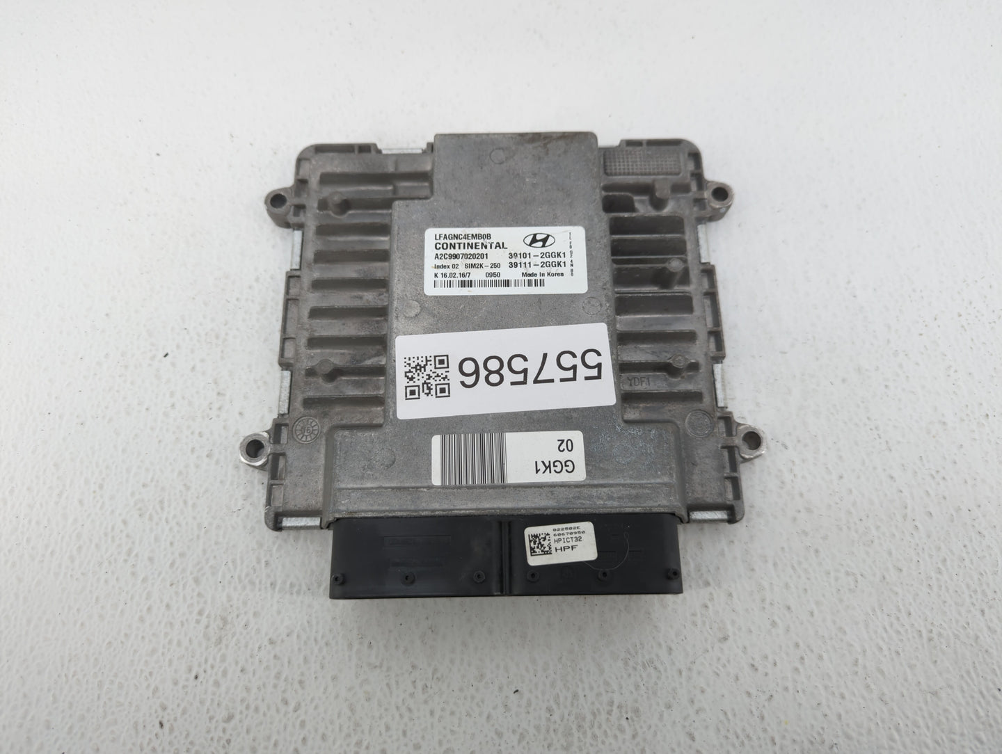 2015-2017 Hyundai Sonata PCM Engine Control Computer ECU ECM PCU OEM P/N:39111-2GGK1 39101-2GGK1 Fits Fits 2015 2016 2017 OE