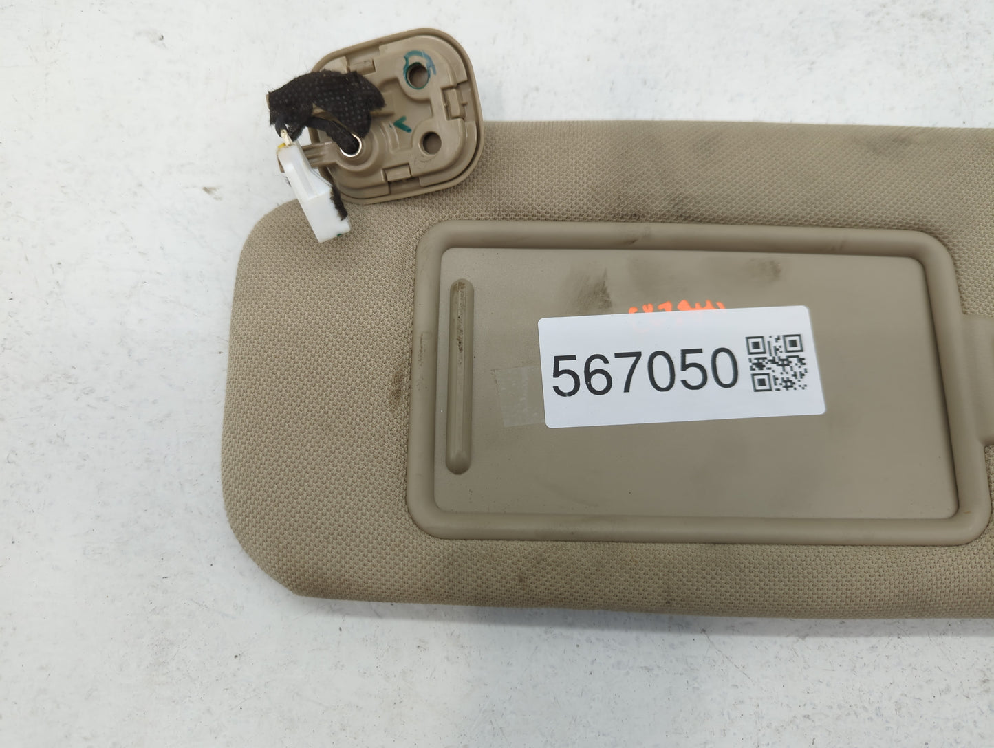 2015-2019 Hyundai Sonata Sun Visor Shade Replacement Passenger Right Mirror Fits Fits 2015 2016 2017 2018 2019 OEM Used Auto