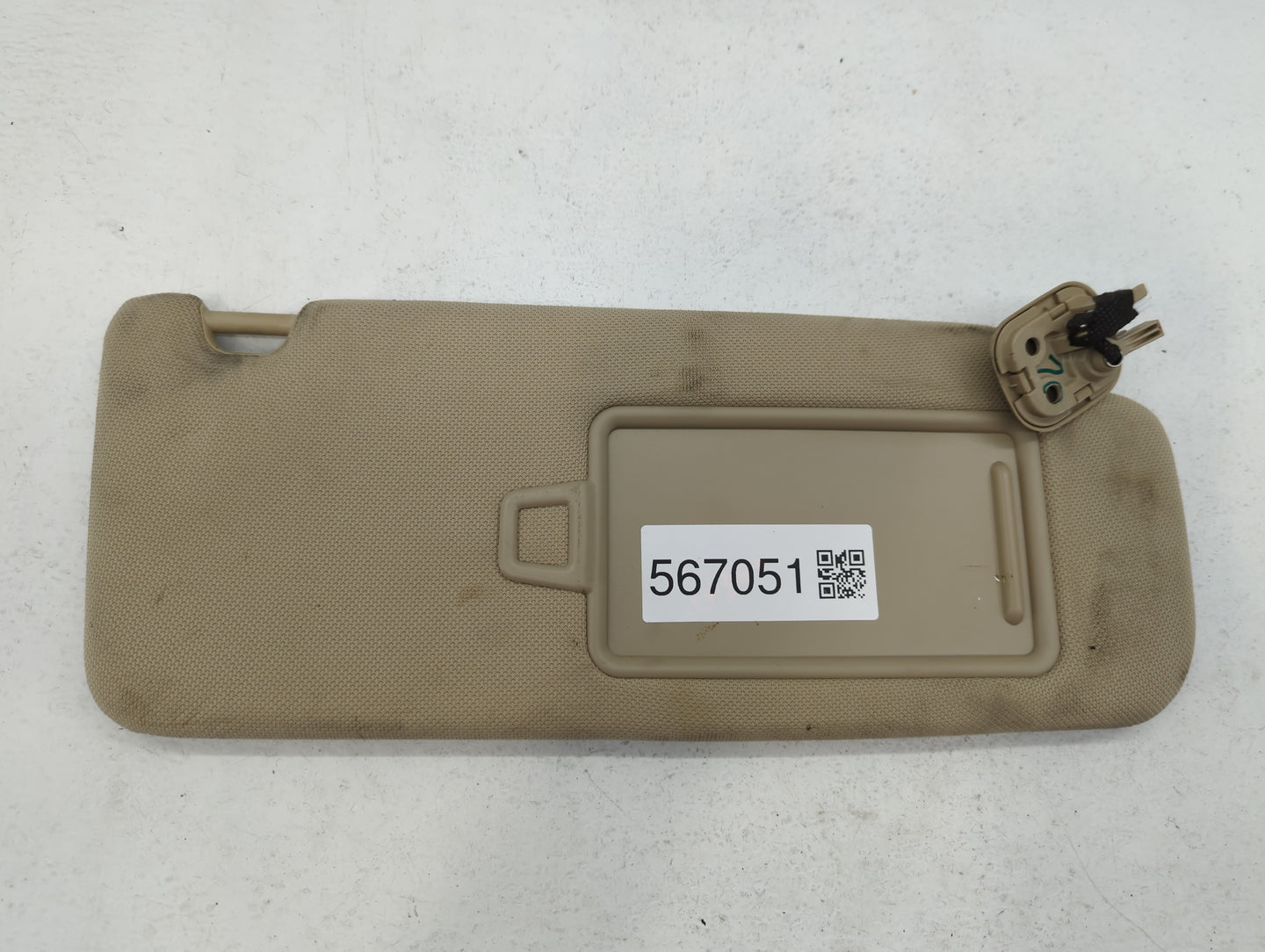 2015-2019 Hyundai Sonata Sun Visor Shade Replacement Driver Left Mirror Fits Fits 2015 2016 2017 2018 2019 OEM Used Auto Par