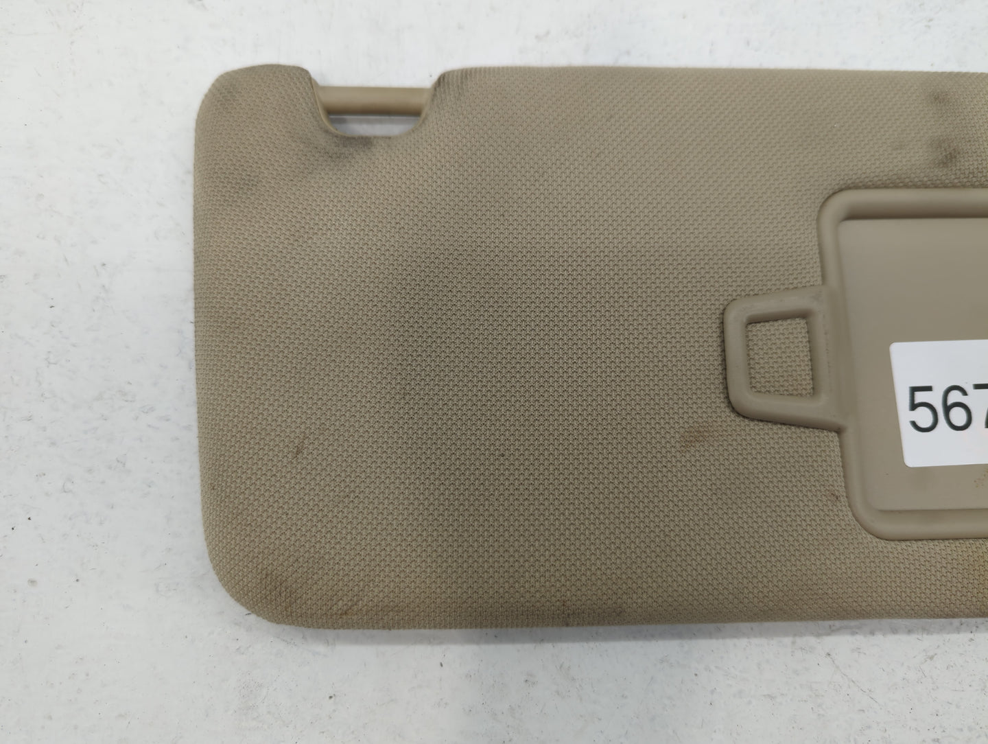 2015-2019 Hyundai Sonata Sun Visor Shade Replacement Driver Left Mirror Fits Fits 2015 2016 2017 2018 2019 OEM Used Auto Par