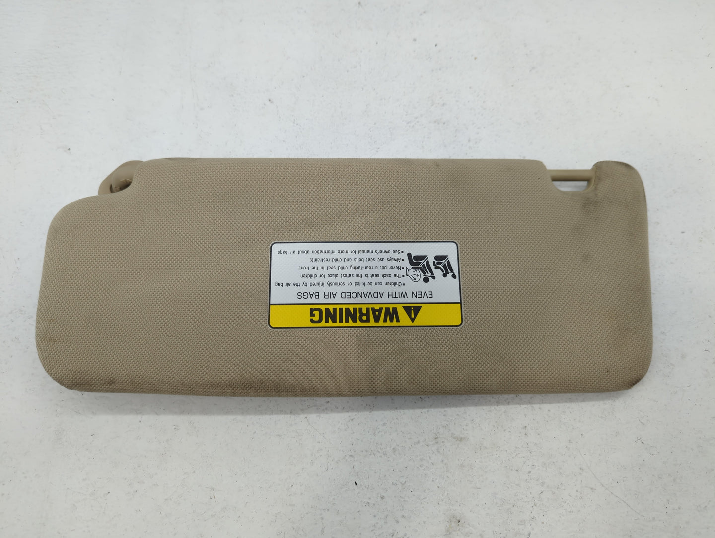 2015-2019 Hyundai Sonata Sun Visor Shade Replacement Driver Left Mirror Fits Fits 2015 2016 2017 2018 2019 OEM Used Auto Par