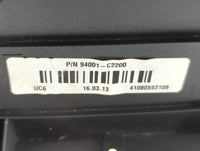 2016-2017 Hyundai Sonata Instrument Cluster Speedometer Gauges P/N:94001-C2200 Fits Fits 2016 2017 OEM Used Auto Parts - Oem