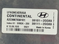 2015-2017 Hyundai Sonata PCM Engine Control Computer ECU ECM PCU OEM P/N:39101-2GGK6 Fits Fits 2015 2016 2017 OEM Used Auto 