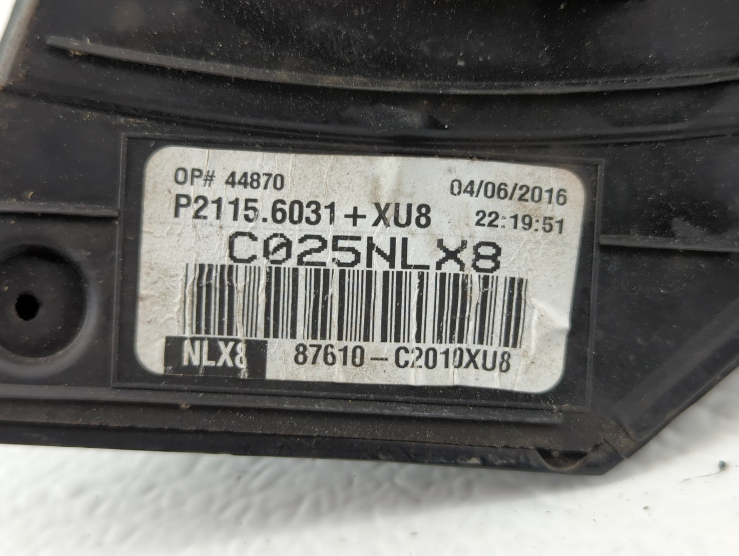 2016 Hyundai Sonata Driver Side View Mirror - Left Door Mirror OEM Used - Oemusedautoparts1.com