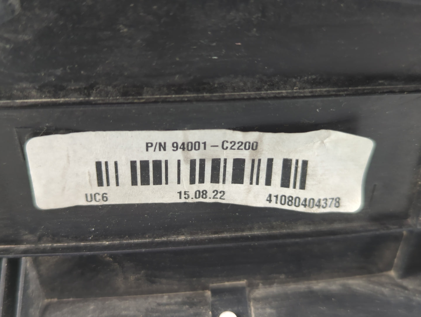 2016-2017 Hyundai Sonata Instrument Cluster Speedometer Gauges P/N:94001-C2200 Fits Fits 2016 2017 OEM Used Auto Parts - Oem