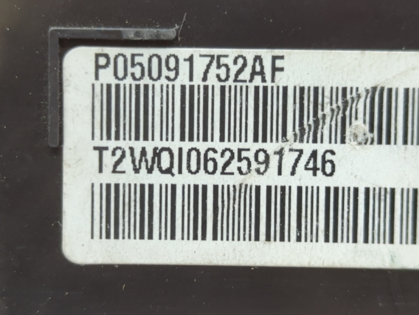2016-2017 Hyundai Sonata Instrument Cluster Speedometer Gauges P/N:P05091752AF Fits Fits 2016 2017 OEM Used Auto Parts - Oem