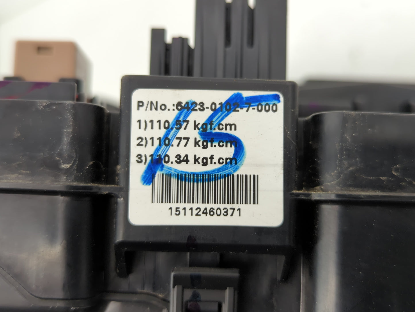 2016-2017 Hyundai Sonata Fusebox Fuse Box Panel Relay Module P/N:6423-0102-7-000 Fits Fits 2016 2017 OEM Used Auto Parts - O
