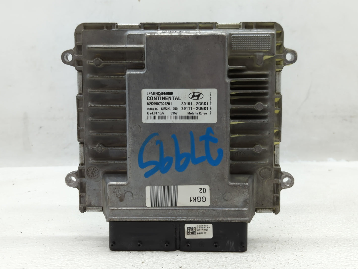 2015-2017 Hyundai Sonata PCM Engine Control Computer ECU ECM PCU OEM P/N:39111-2GGK1 39101-2GGK1 Fits Fits 2015 2016 2017 OE