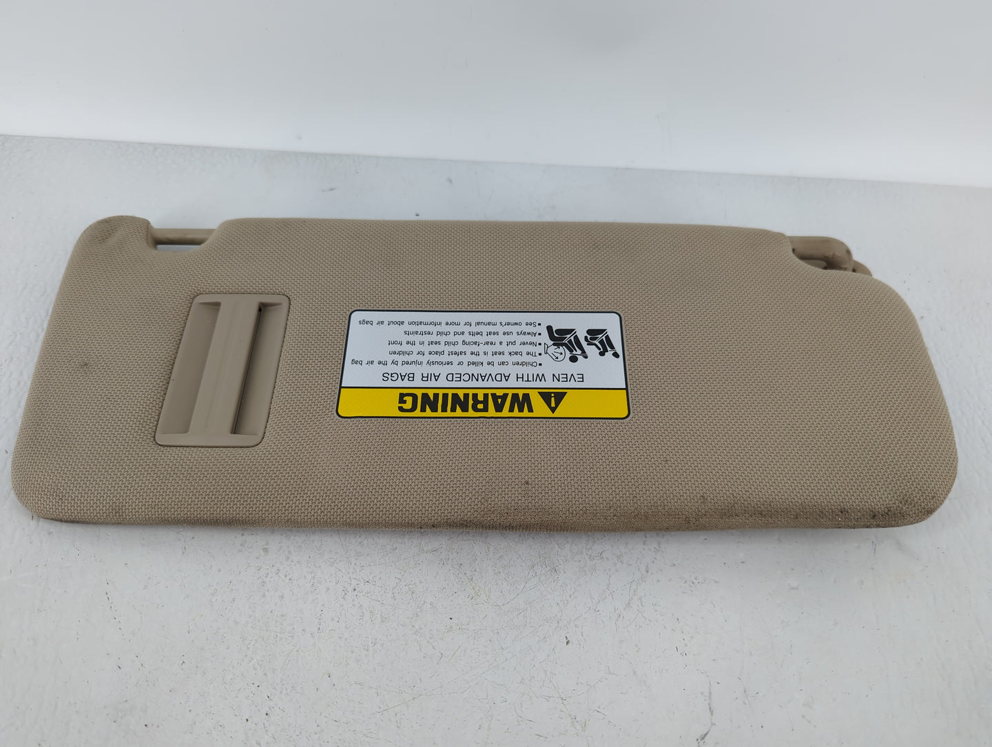 2015-2019 Hyundai Sonata Sun Visor Shade Replacement Driver Left Mirror Fits Fits 2015 2016 2017 2018 2019 OEM Used Auto Par
