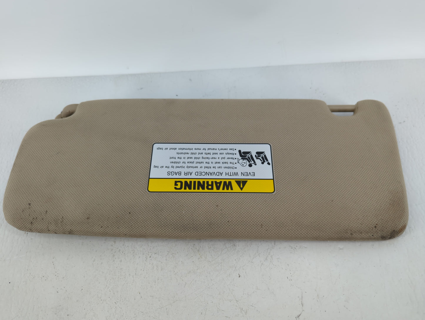 2015-2019 Hyundai Sonata Sun Visor Shade Replacement Passenger Right Mirror Fits Fits 2015 2016 2017 2018 2019 OEM Used Auto