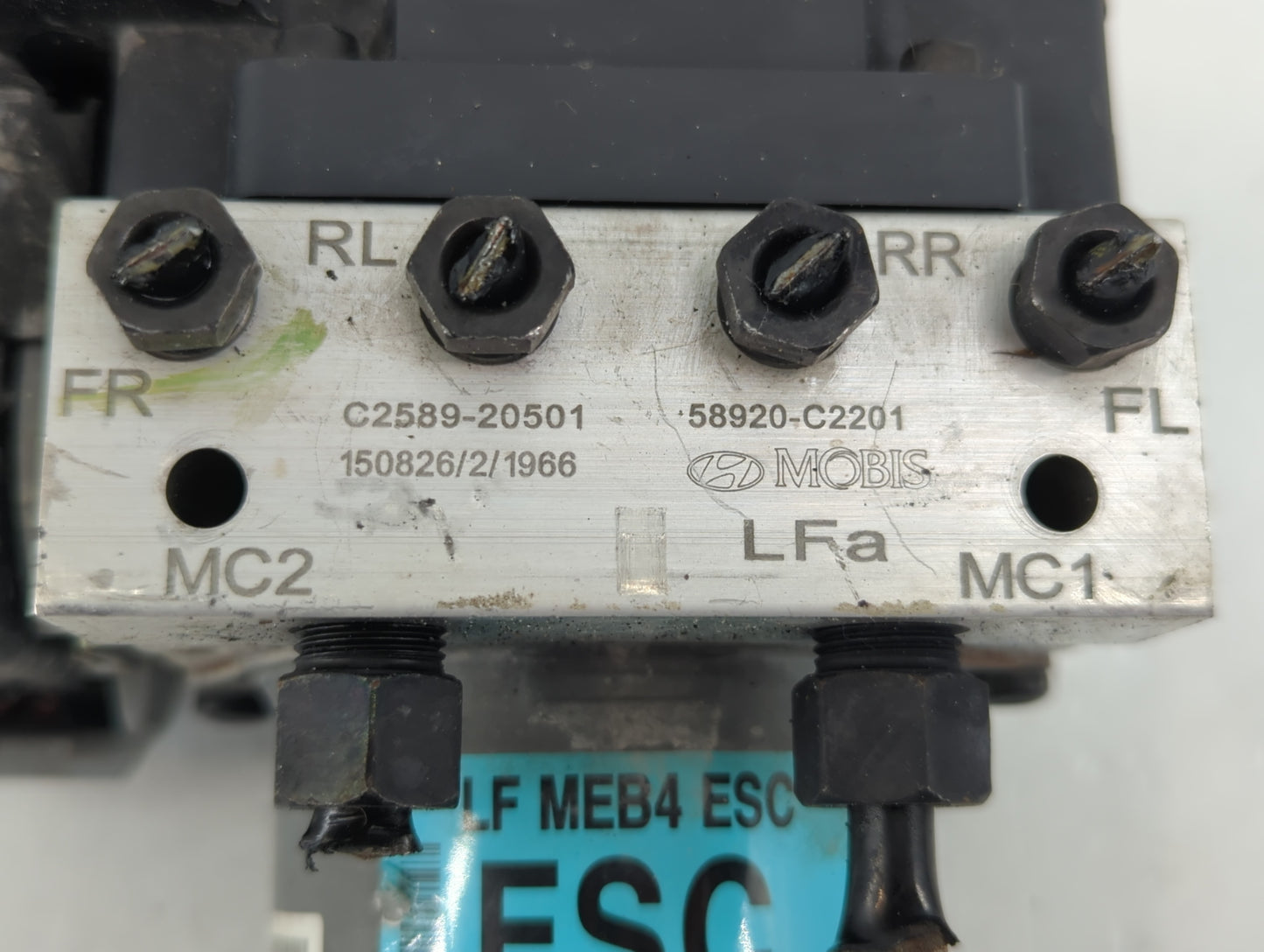 2015-2017 Hyundai Sonata ABS Pump Control Module Replacement P/N:58920-02201 C2589-20501 Fits Fits 2015 2016 2017 OEM Used A
