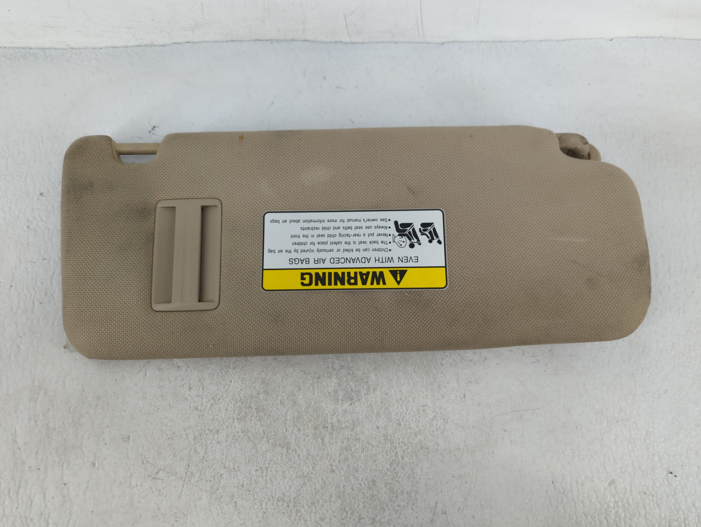 2015-2019 Hyundai Sonata Sun Visor Shade Replacement Driver Left Mirror Fits Fits 2015 2016 2017 2018 2019 OEM Used Auto Par