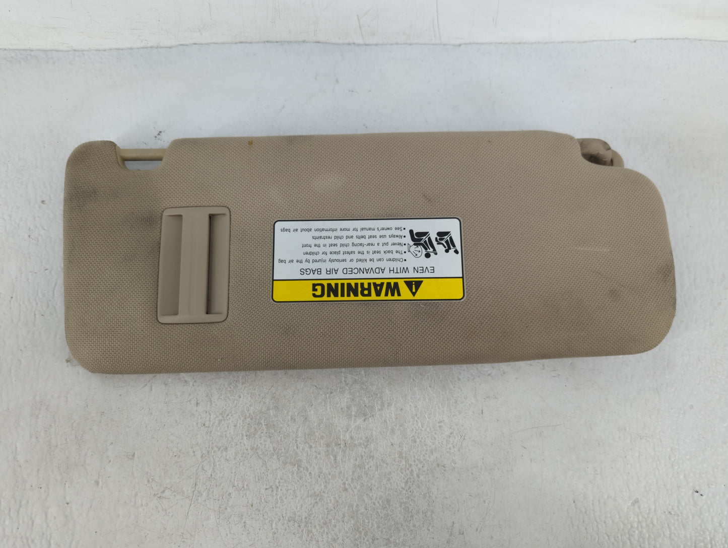2015-2019 Hyundai Sonata Sun Visor Shade Replacement Driver Left Mirror Fits Fits 2015 2016 2017 2018 2019 OEM Used Auto Par