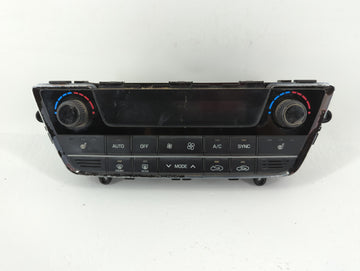 2016-2017 Hyundai Sonata Climate Control Module Temperature AC/Heater Replacement Fits Fits 2016 2017 OEM Used Auto Parts - 