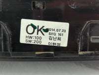 2016-2017 Hyundai Sonata Climate Control Module Temperature AC/Heater Replacement Fits Fits 2016 2017 OEM Used Auto Parts - 