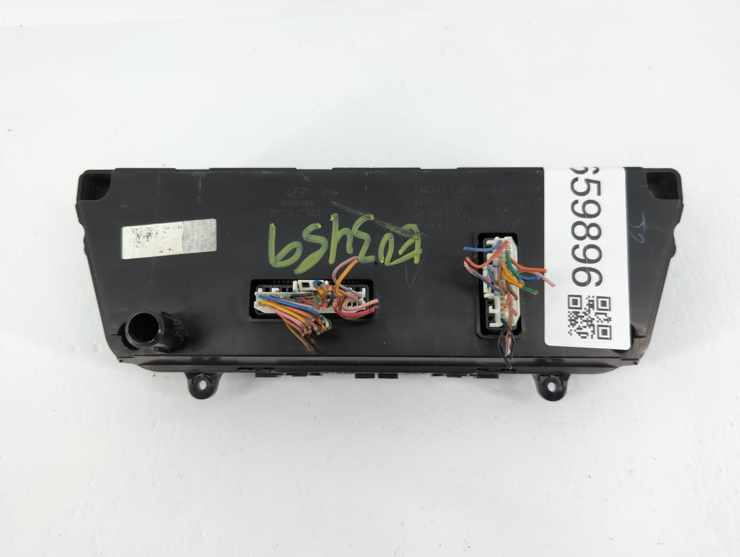 2016-2017 Hyundai Sonata Climate Control Module Temperature AC/Heater Replacement Fits Fits 2016 2017 OEM Used Auto Parts - 