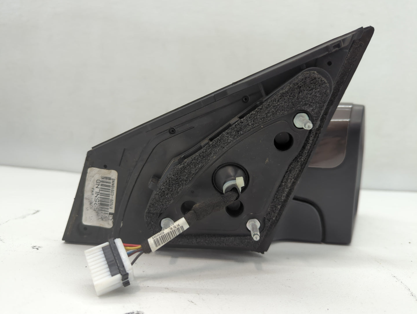 2016 Hyundai Sonata Passenger Right Side View Manual Door Mirror - Oemusedautoparts1.com