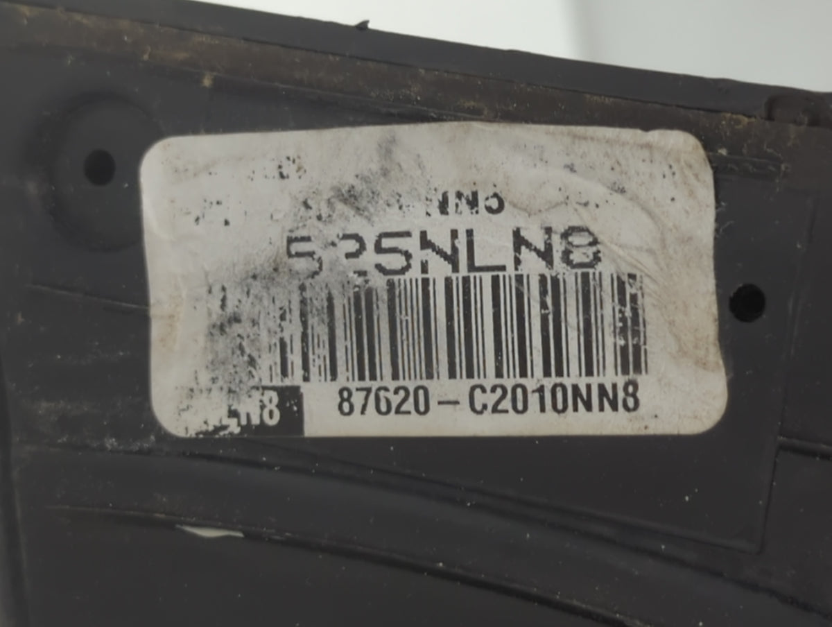 2016 Hyundai Sonata Passenger Right Side View Manual Door Mirror 659960 - Oemusedautoparts1.com