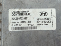 2015-2017 Hyundai Sonata PCM Engine Control Computer ECU ECM PCU OEM P/N:39111-2GGK1 39101-2GGK1 Fits Fits 2015 2016 2017 OE
