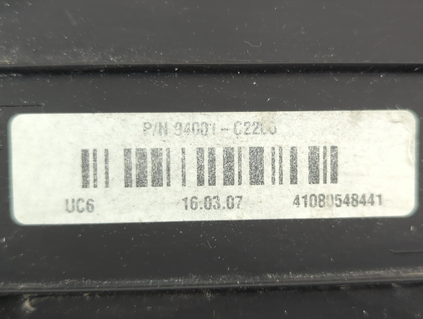 2016-2017 Hyundai Sonata Instrument Cluster Speedometer Gauges P/N:94001-C2201 Fits Fits 2016 2017 OEM Used Auto Parts - Oem
