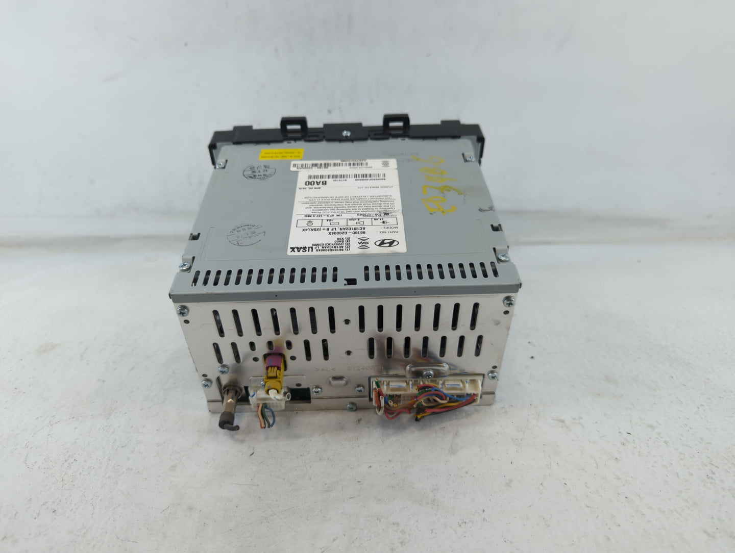 2015-2017 Hyundai Sonata Radio AM FM Cd Player Receiver Replacement P/N:96180-C200004X Fits Fits 2015 2016 2017 OEM Used Aut