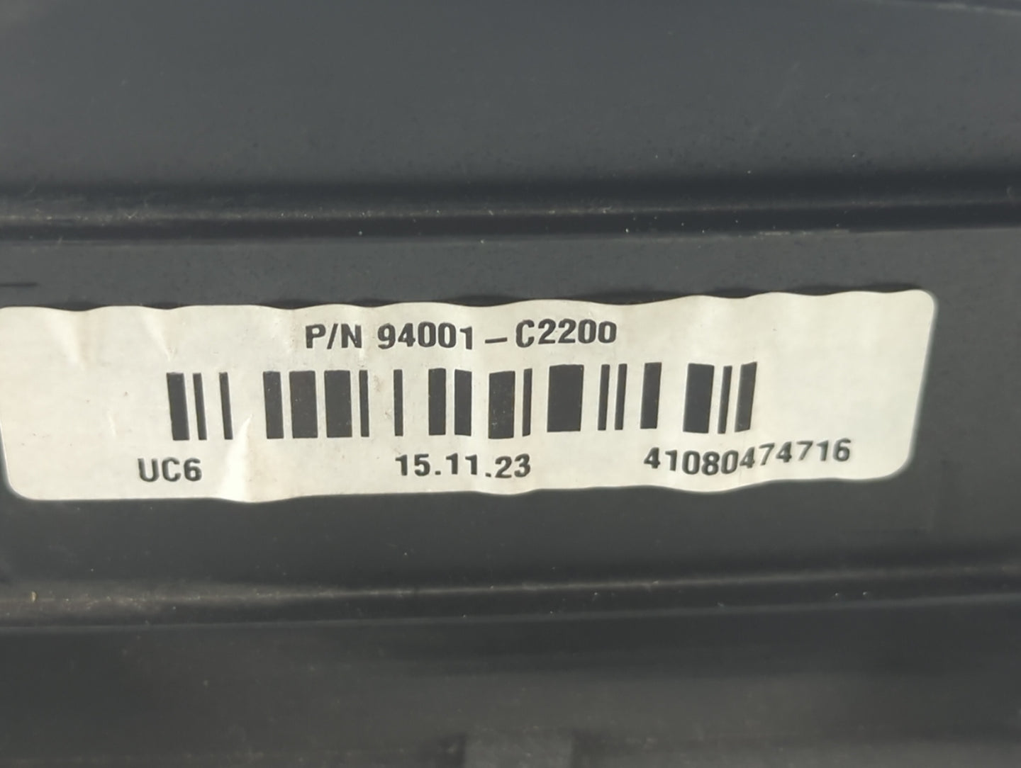 2016-2017 Hyundai Sonata Instrument Cluster Speedometer Gauges P/N:94001-C2200 Miles: Fits Fits 2016 2017 OEM Used Auto Part