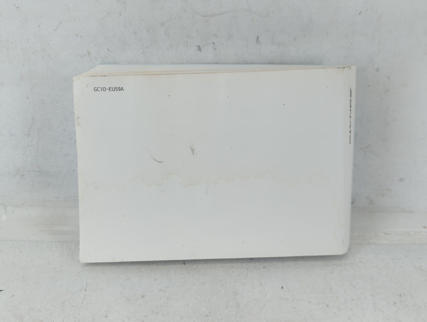 2016 Hyundai Sonata Owners Manual Book Guide P/N:GC10-EU59A OEM Used Auto Parts - Oemusedautoparts1.com