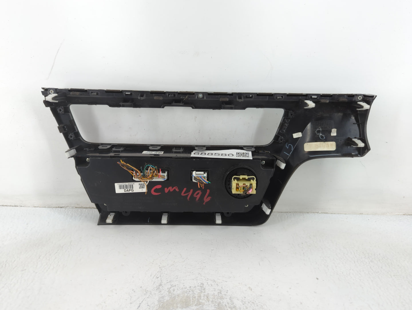 2016 Hyundai Sonata Climate Control Module Temperature AC/Heater Replacement Fits OEM Used Auto Parts - Oemusedautoparts1.co
