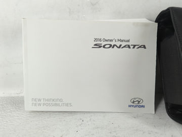 2016 Hyundai Sonata Owners Manual Book Guide P/N:GC10-EU58A OEM Used Auto Parts