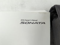 2016 Hyundai Sonata Owners Manual Book Guide P/N:GC10-EU58A OEM Used Auto Parts - Oemusedautoparts1.com