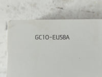 2016 Hyundai Sonata Owners Manual Book Guide P/N:GC10-EU58A OEM Used Auto Parts - Oemusedautoparts1.com