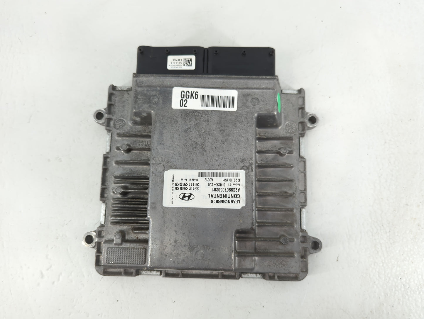 2015-2017 Hyundai Sonata PCM Engine Control Computer ECU ECM PCU OEM P/N:39101-2GGK6 Fits Fits 2015 2016 2017 OEM Used Auto 